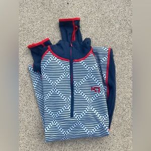 Kari Traa 100% merino wool base layer - 1/2 zip